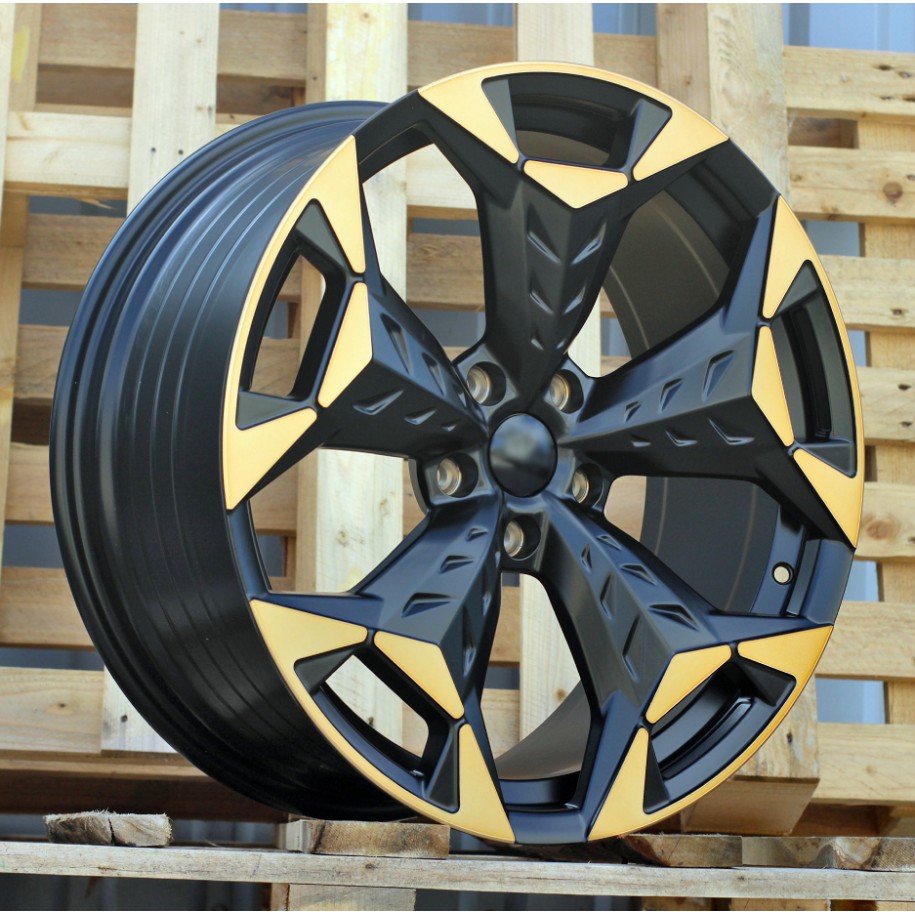R18x8  5X112  ET  38  57.1  YF5717  Black Polished Half Matt Cooper (MBHMC)  For CUPRA  (P1)  (HYBRID FORGED)