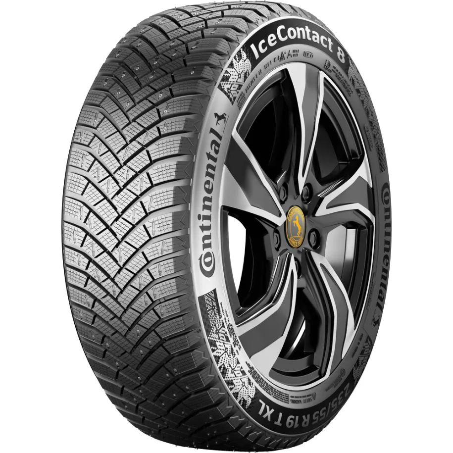 205/60R16 CONTINENTAL ICECONTACT 8 96T XL Studded 3PMSF IceGrip M+S