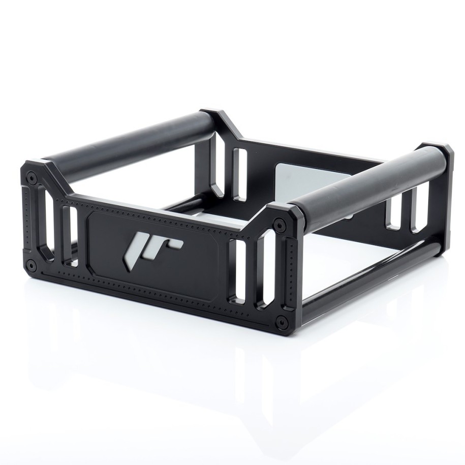 JR Premium Forged Rolling Wheel Stand Black