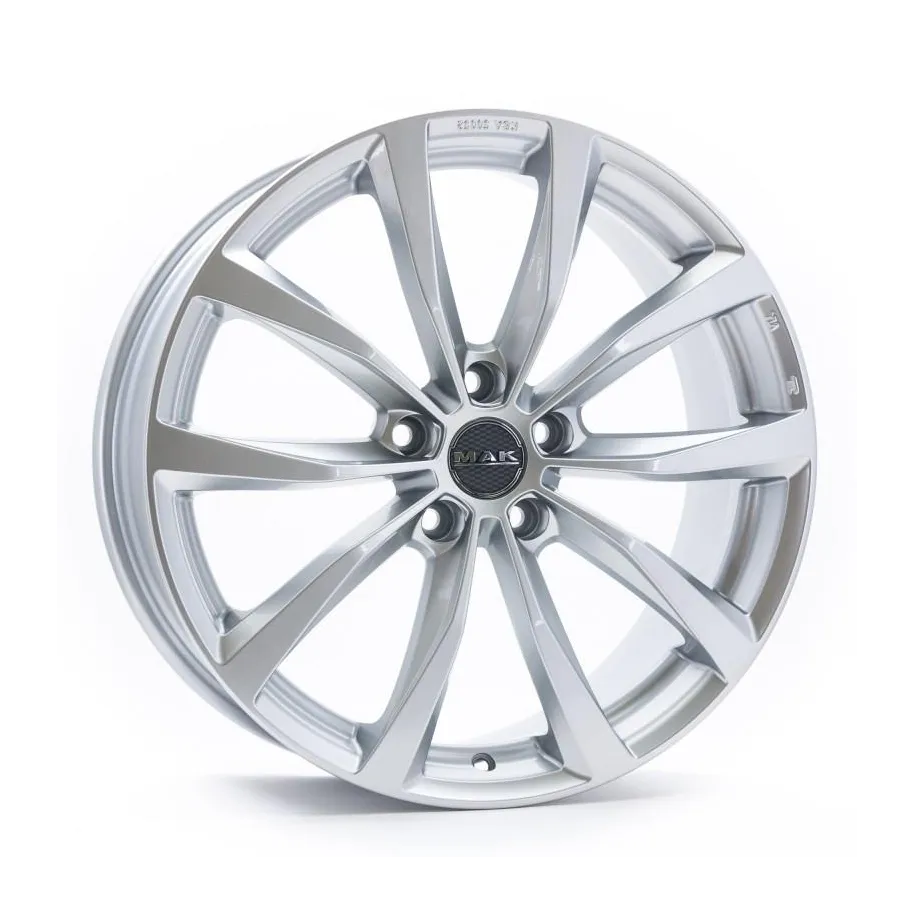 MAK Wolf Silver 7,5x18 5x100 ET48 CB56,1 60° 695 kg F7580WFSI48P4IX