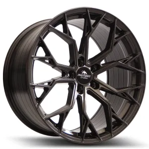 Ratlankis Forzza Titan 9,5X19 5X110 ET39 65,1 Dark Graphite