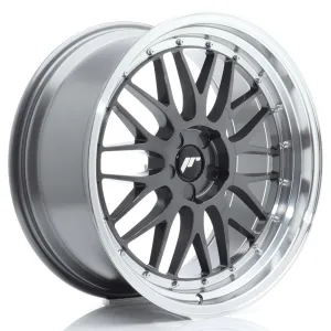 JR Wheels JR23 20x9,5 ET20-35 5H BLANK Hyper Gray w/ Machined Lip