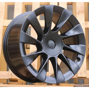 R20x9.5  5X114.3  ET  45  64.1  D1797  (H3130F)  Black Matt (BM)  For TESLA  (Z3)  (HYBRID FORGED (Model Y))