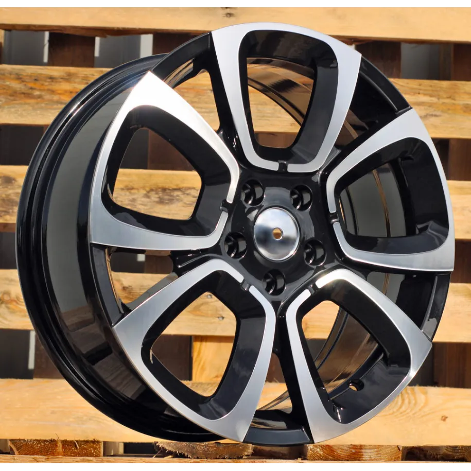 R17x7  5X108  ET  47  65.1  B5850  Black Polished (MB)  For CITRO  (P)