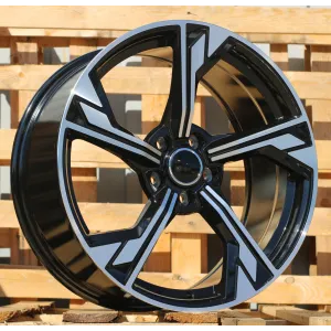 R19x8.5  5X112  ET  32  66.5  B5419  Black Polished (MB)  For AUD  (K4+P)