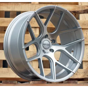 R20x9  5X120  ET  30  72.6  SSA03  (HX022)  Polished Silver Half Matt (MSHM)  For HAXER  (Z2)  (Rear+Front)