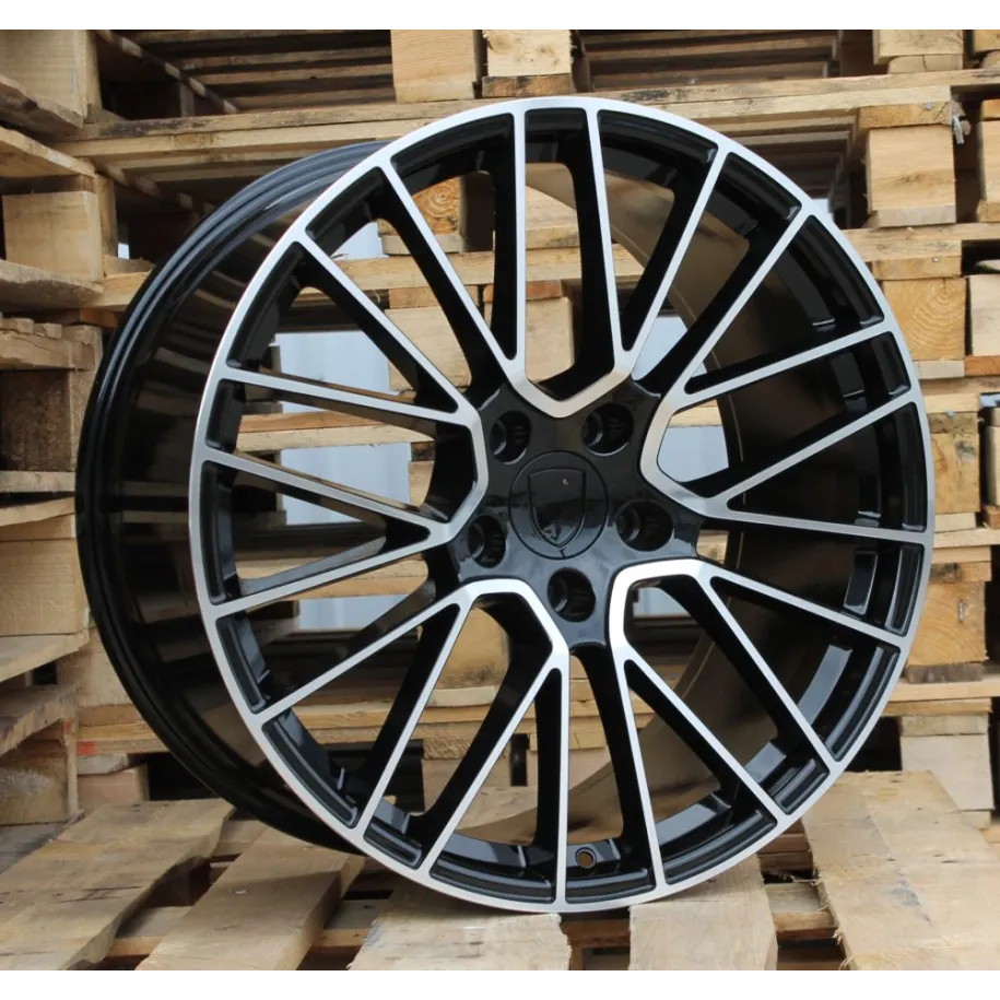 R21x11  5X130  ET  58  71.6  FE179  (HP704F)  Black Polished (MB)  For PORCH  (Z3)  (HYBRID FORGED Rear+Front)