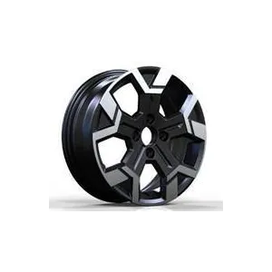 R15x6  4X100  ET  40  60.1  B1407  Black Polished (MB)  For DACIA  (L6)