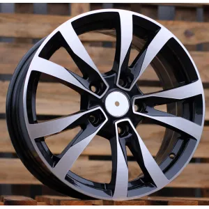 R16x6.5  5X118  ET  45  71.1  BK533  Black Polished (MB)  For OPEL  (L6)