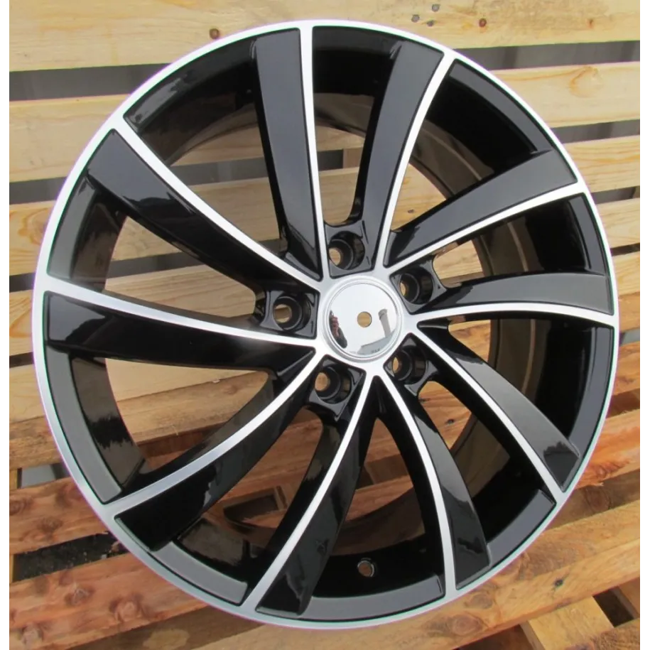 R17x7  5X112  ET  49  57.1  SK523  (BK5290)  Black Polished (MB)  For SKODA  (R)