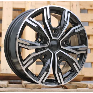 R17x7  5X112  ET  51  66.6  6408  Black Polished (MB)  For MER  (L1)  (HYBRID FORGED (max 1250kg))