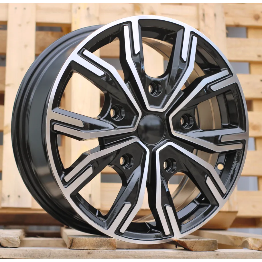 R17x7  5X112  ET  51  66.6  6408  Black Polished (MB)  For MER  (L1)  (HYBRID FORGED (max 1250kg))
