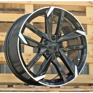 R17x7.5  5X108  ET  44  65.1  XE170  (BK5788)  Black Polished (MB)  For PEUG  (R)