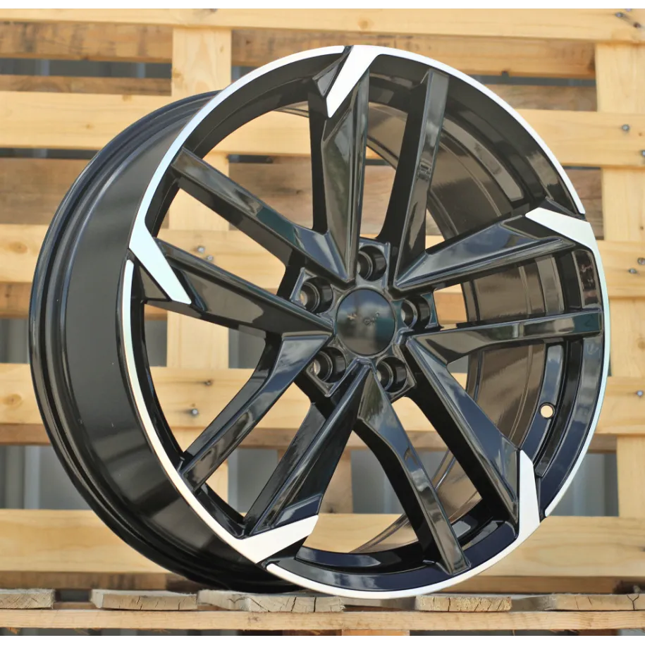 R17x7.5  5X108  ET  44  65.1  XE170  (BK5788)  Black Polished (MB)  For PEUG  (R)