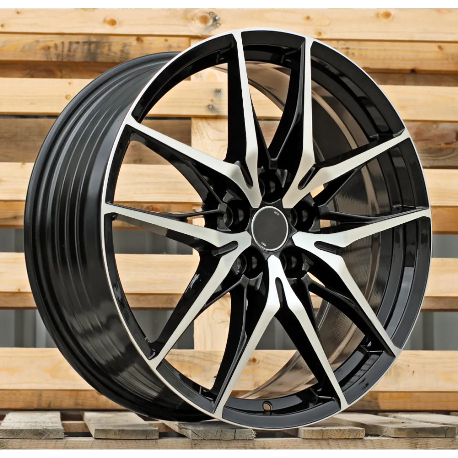 R18x7  5X114.3  ET  35  60.1  3S1405  Black Polished (MB)  For TOYOT  (K4)  (HYBRID FORGED)