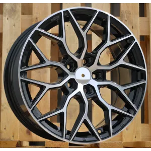 R18x8  5X108  ET  40  67.1  B5812  Black Polished (MB)  For RACIN  (K4)  (Style Vossen)