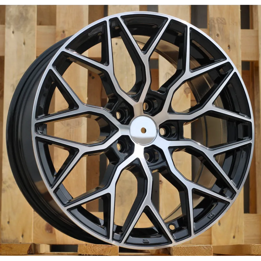 R18x8  5X108  ET  40  67.1  B5812  Black Polished (MB)  For RACIN  (K4)  (Style Vossen)