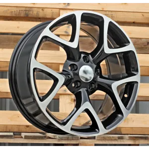 R18x8  5X120  ET  42  67.1  E236  (BK518)  Black Polished (MB)  For OPEL  (K4)  (Insignia)