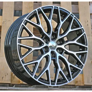 R19x8  6X120  ET  48  74.5  YF0412  Black Polished (MB)  For FORD  (Z5)  (HYBRID FORGED (max 1000kg))