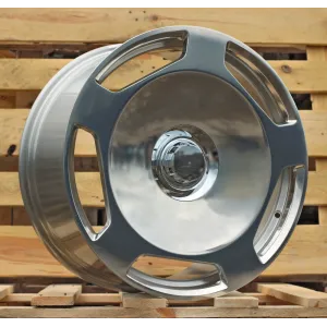 R20x9.5  5X112  ET  43.5  66.6  FBX052  Full Polished (FPL)  For MER  (Z7)  (HYBRID FORGED Rear+Front)