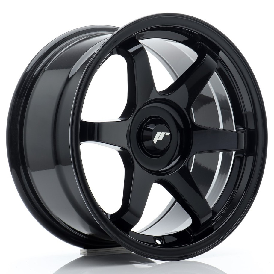 JR Wheels JR3 16x8 ET25 BLANK Gloss Black