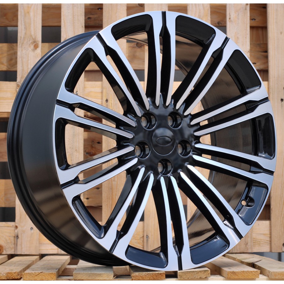R24x9.5  5X120  ET  40  72.6  3S1066  (BY1808)  Black Polished (MB)  For LAND  (K3)