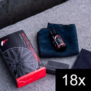 Set of 18 JR Ceramic Quartz Rim Coating