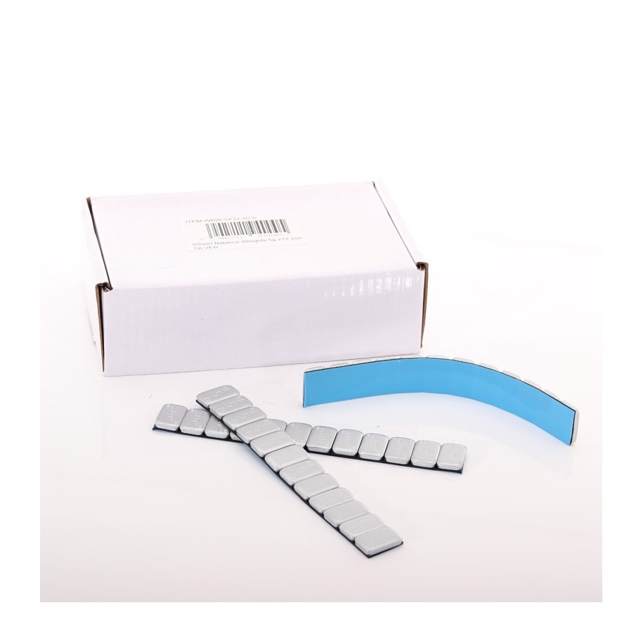 Wheel Balance Weights 5g x12 x50  SILVER