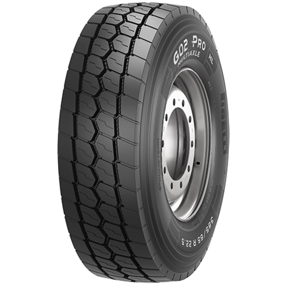 385/65R22.5 Prometeon G02 Pro MultiAxle 164K (158L) M+S 3PMSF SteerAndTrailer MIXED USE CBB72