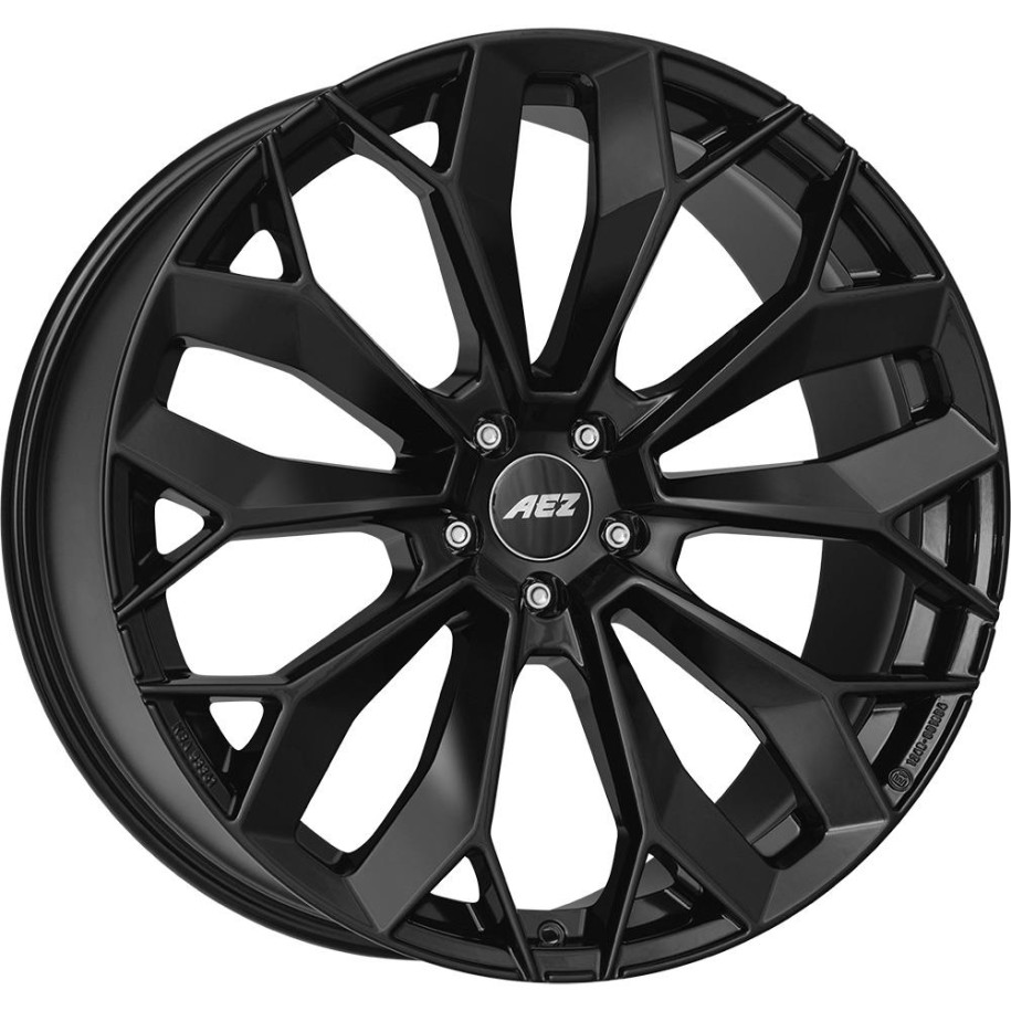 AEZ Leipzig Black 9,5x22 5x112 ET37 CB66,6 60° 1025 kg ALE2N8BA37E