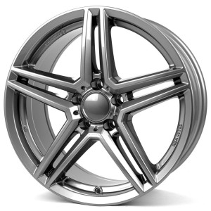 Alutec M10 metal-grey 7,5x17 5x112 ET45 CB66.6 R14 790 kg M10-75745M87-9