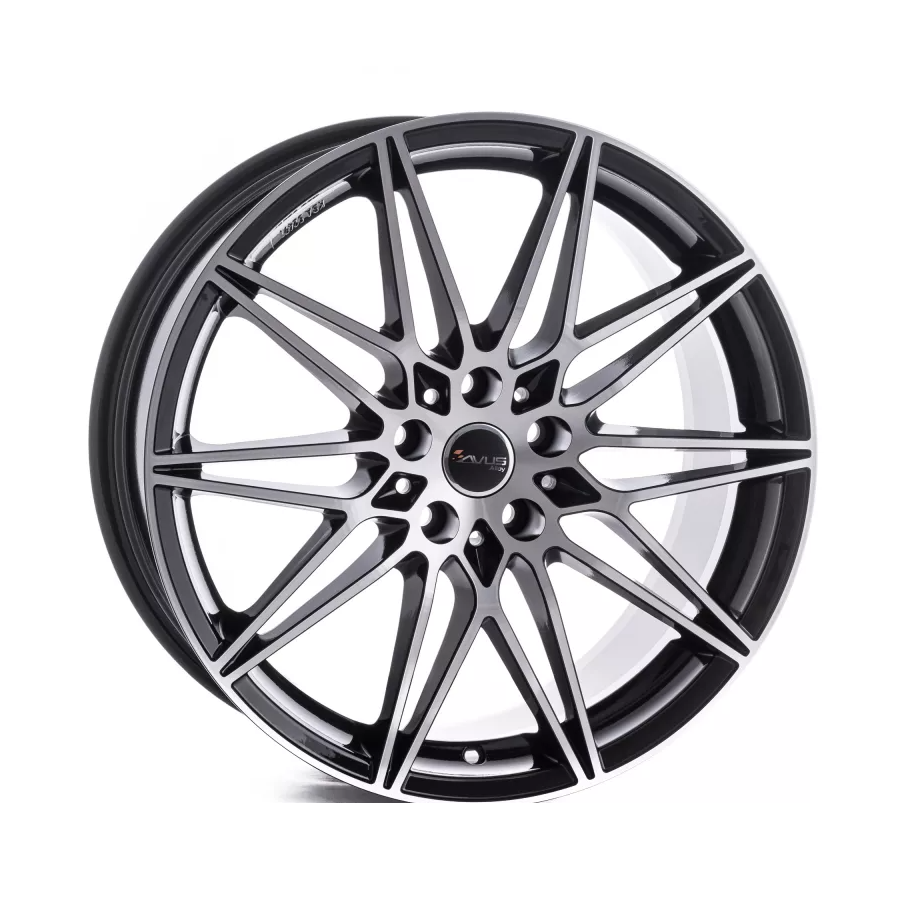 Avus AC-MB5 Black Polished 9,5x20 5x120 ET45 CB72.6 60° 765 kg B05095205120045726D0