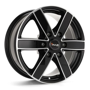 Avus AC-V61 Black Polished 6,5x16 6x125 ET68 CB74.1 60° 1215 kg V61065166125068741D0