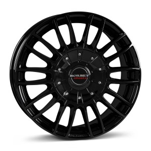 Borbet CW3 black glossy 7,5x17 6x130 ET52 CB84,1 60° 1320 kg 222480