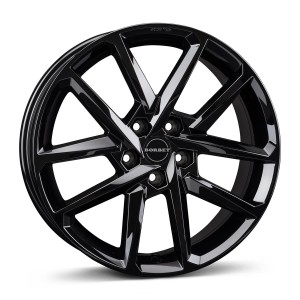 Borbet N black glossy 6,5x16 4x108 ET37 CB72,6 60° 580 kg 498019