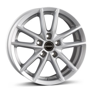 Borbet W Crystal Silver 6,5x16 5x108 ET40 CB72,6 60° 650 kg 496426