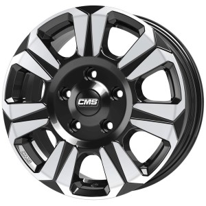CMS C31 Diamond Black Gloss 6,5x16 5x118 ET60 CB71,1 60° 1150 kg C31 656 60 81 DB