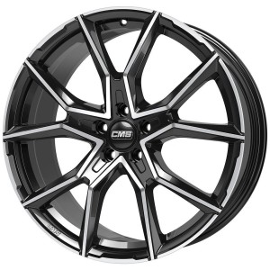 CMS C33 Diamond Black Gloss 8x19 5x112 ET45 CB66.6 R13 690 kg C33 809 45 91S DB