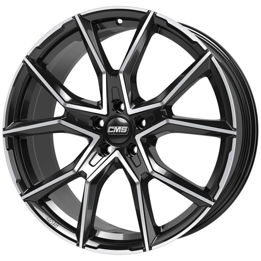 CMS C33 Diamond Black Gloss 8x18 5x108 ET48 CB63,4 60° 690 kg C33 808 48 56 DB