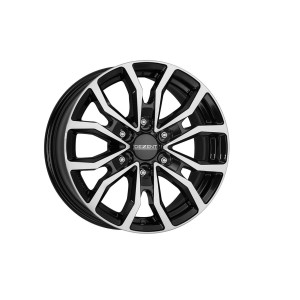 Dezent KC dark Black/polished 8x17 6x139.7 ET35 CB93,1 60° 1150 kg TKCSDBP35F