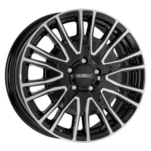 Dezent KE dark Black/polished 7x17 5x114.3 ET45 CB66.1 60° 900 kg TKEY0BP45