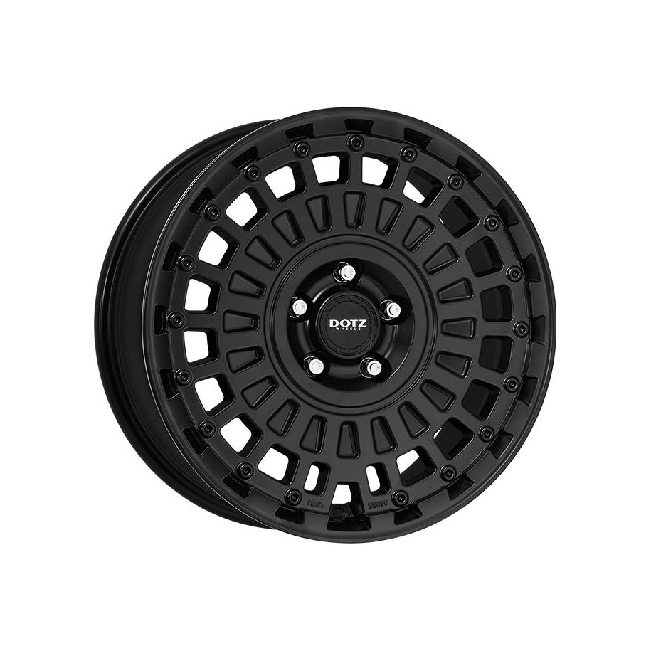 Dotz Talara Black matt 8x17 6x130 ET45 CB84,1 R14 1400 kg OTLSZKA45