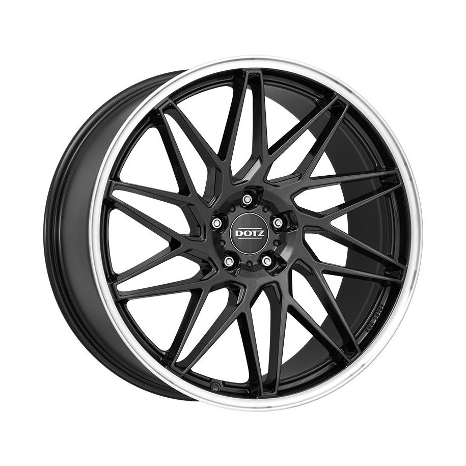 Dotz Tanaka dark Gunmetal/polished lip 9x21 5x112 ET28 CB70,1 60° 750 kg OTA1M8FL28