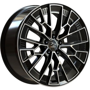 Fondmetal 1972 Glossy Black Machined 9x20 5x112 ET41 CB66,6 60° 775 kg RF19045