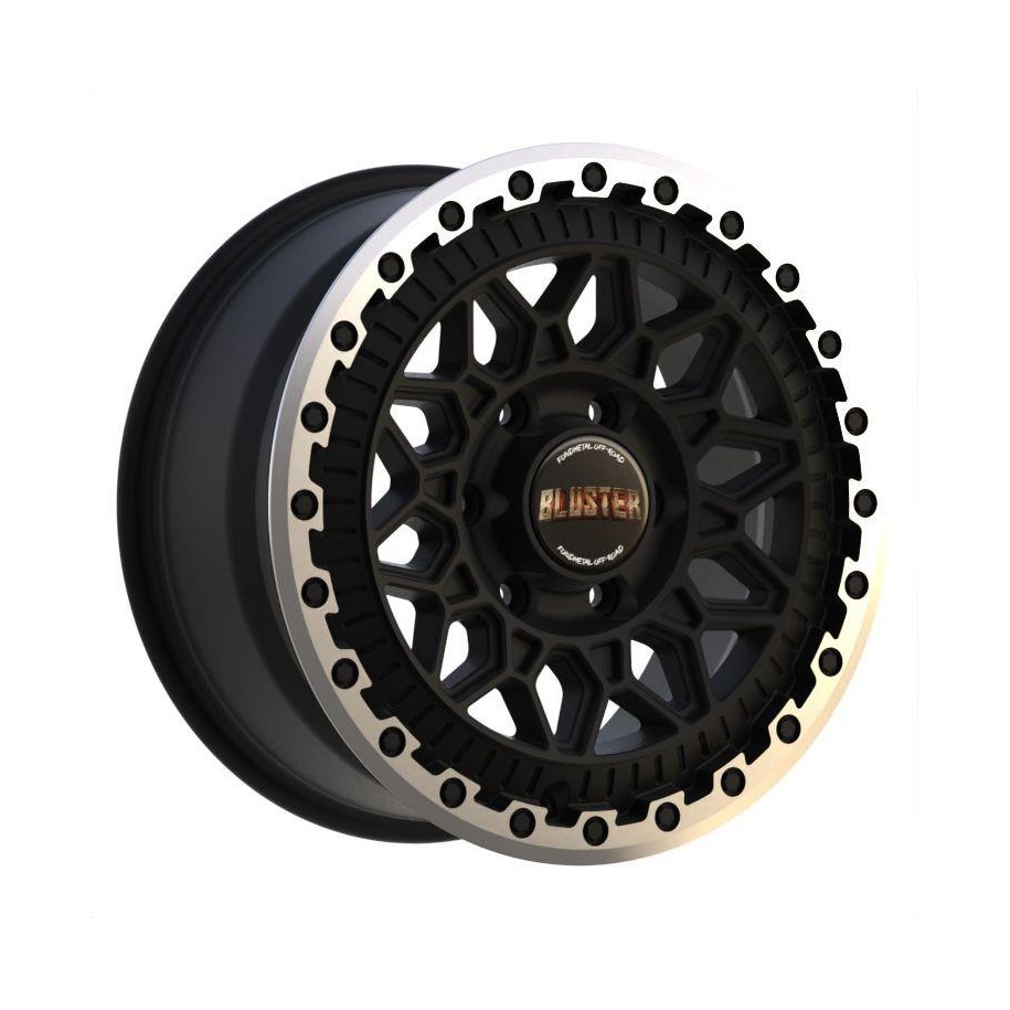 Fondmetal Bluster Matt Black Machined Lip 8x18 5x127 ET35 CB71,6 60° 1250 kg RF19394