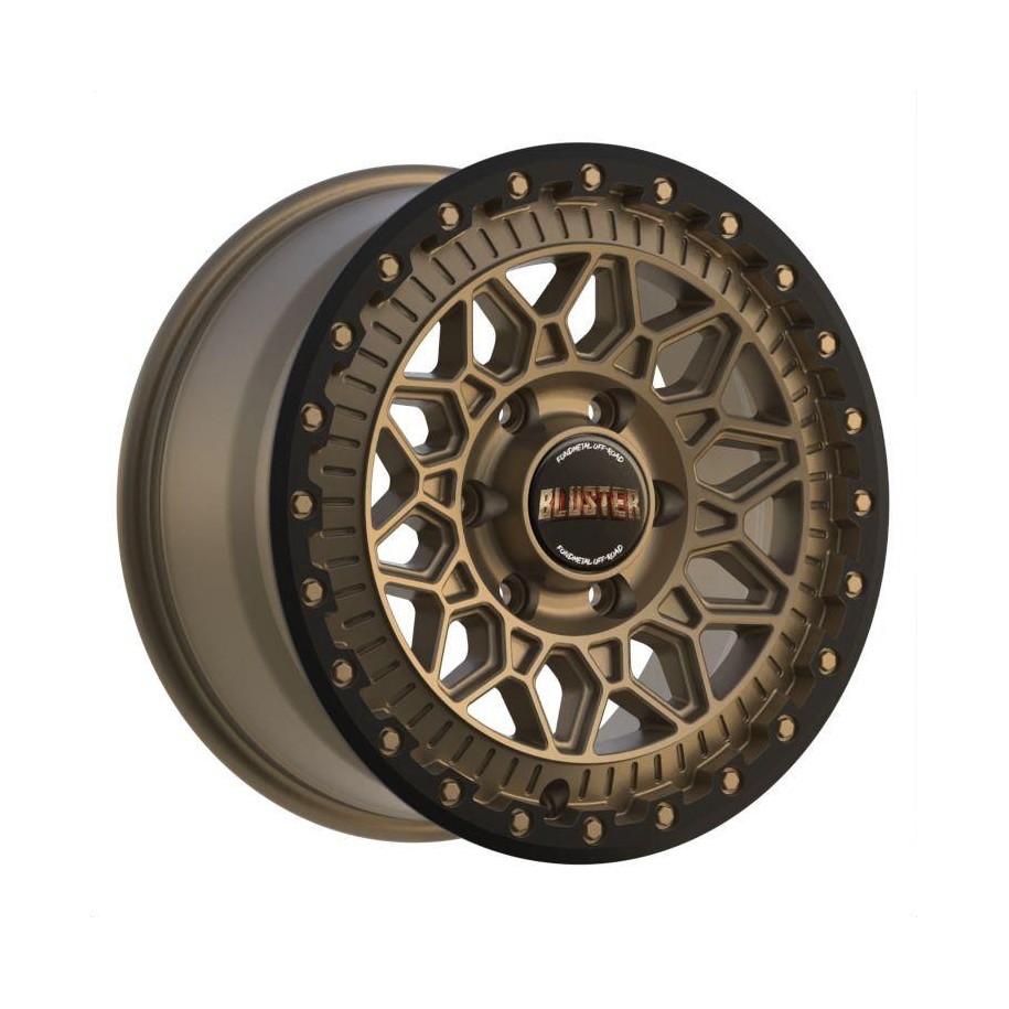 Fondmetal Bluster Matt Braun Black Lip 9x20 6x139.7 ET48 CB95.1 60° 1250 kg RF20906