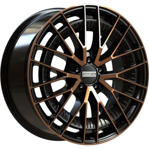 Fondmetal Kari Black Clearcoat Matt Bronze Machined 9x19 5x112 ET49 CB66,6 R14 900 kg RF19289
