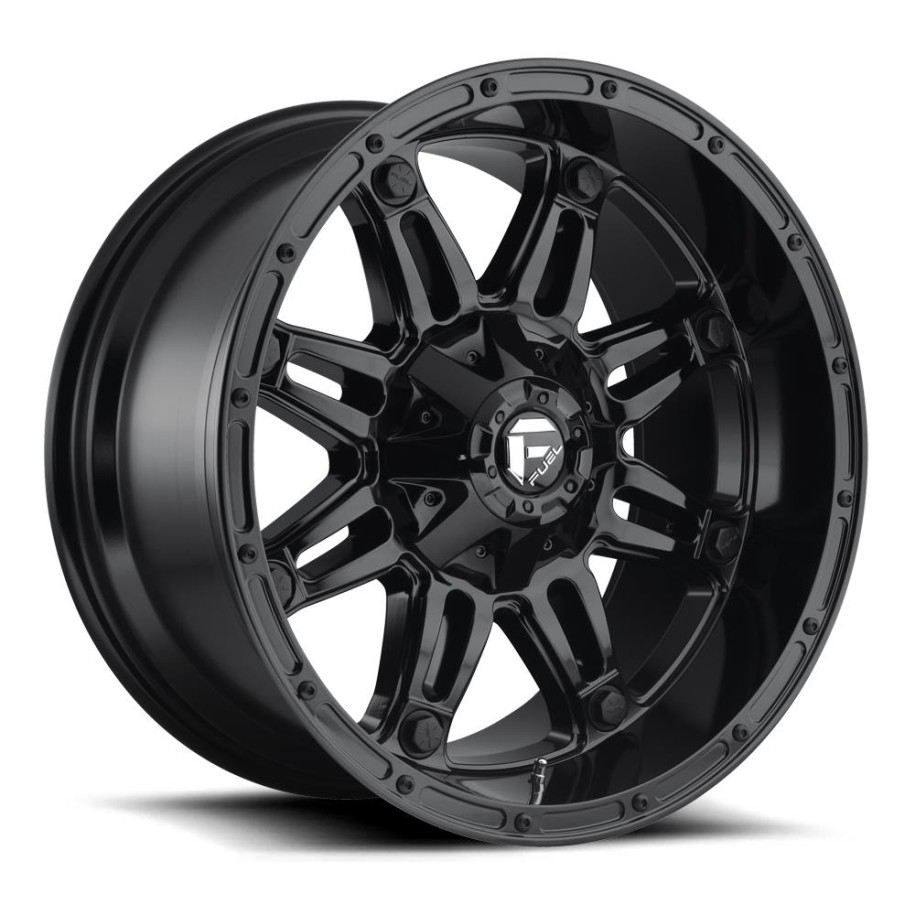 Fuel D625 Hostage Gloss Black 9x18 6x139.7 ET1 CB106.1 (PCD2: 6x135) 60° 1133 kg D62518909850