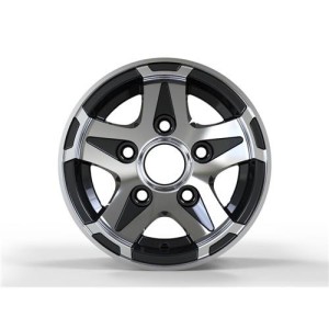 GG Trailer Black Polished 6x10 5x112 ET0 CB67.1 (No Cap) 60° 275885