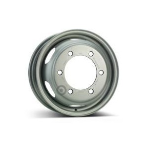 KFZ 8360 Silver 5,5x15 6x205 ET108 CB161,1 R14 8360